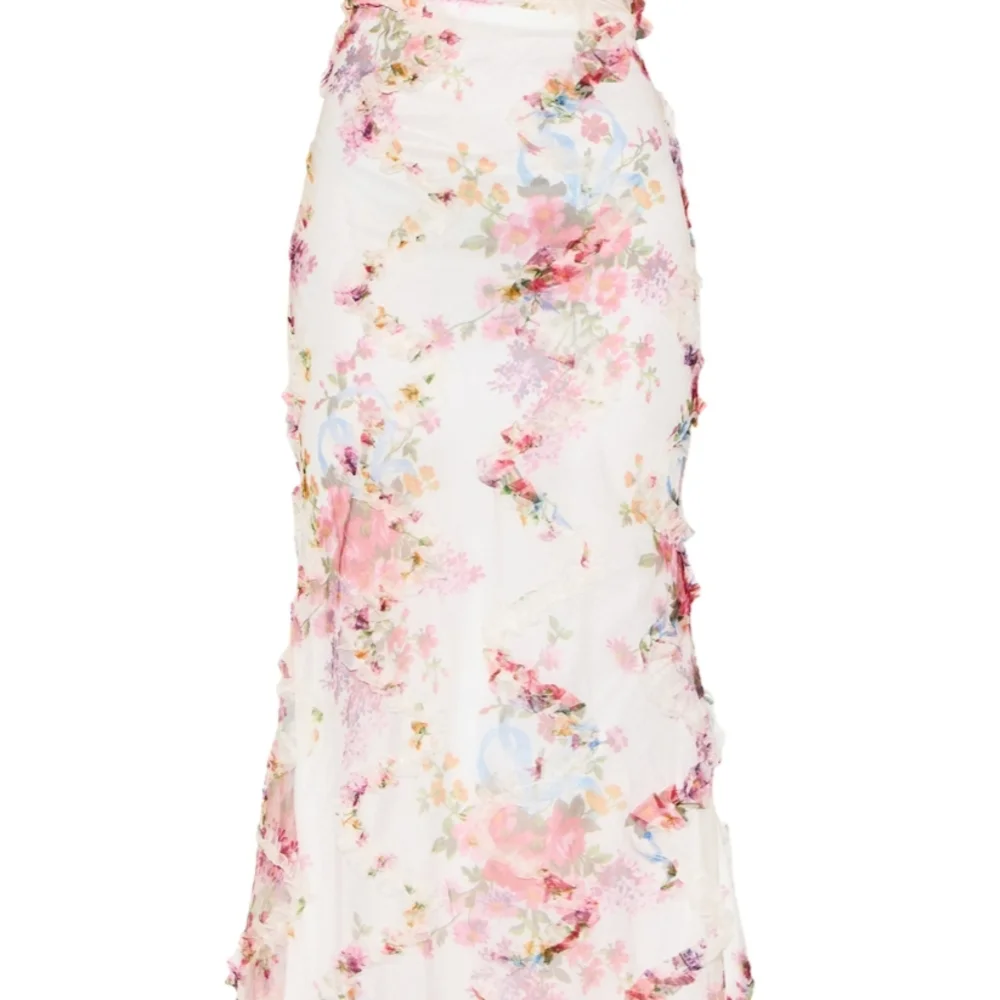 NWT Multi Floral Textured Cowl Neck Maxi Dress Size 16 - Picture 8 of 8